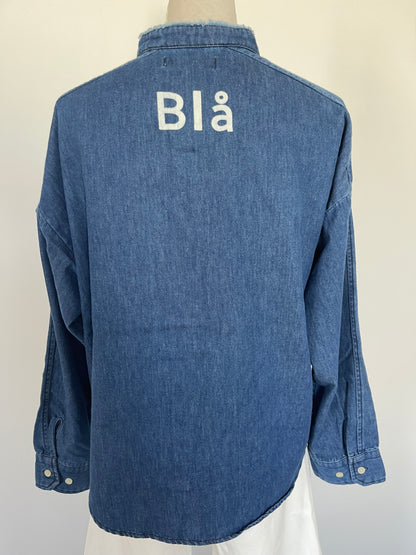 BLANC basque(ブランバスク) デニムパールボタンシャツ BB88-151