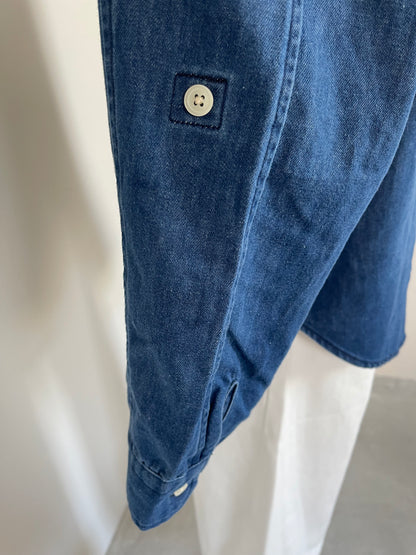 BLANC basque(ブランバスク) デニムパールボタンシャツ BB88-151