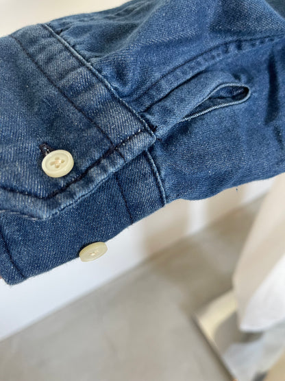 BLANC basque(ブランバスク) デニムパールボタンシャツ BB88-151