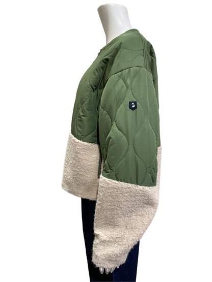 BLANC basque(ブランバスク) キルティングボアショートジャケット BB54-502