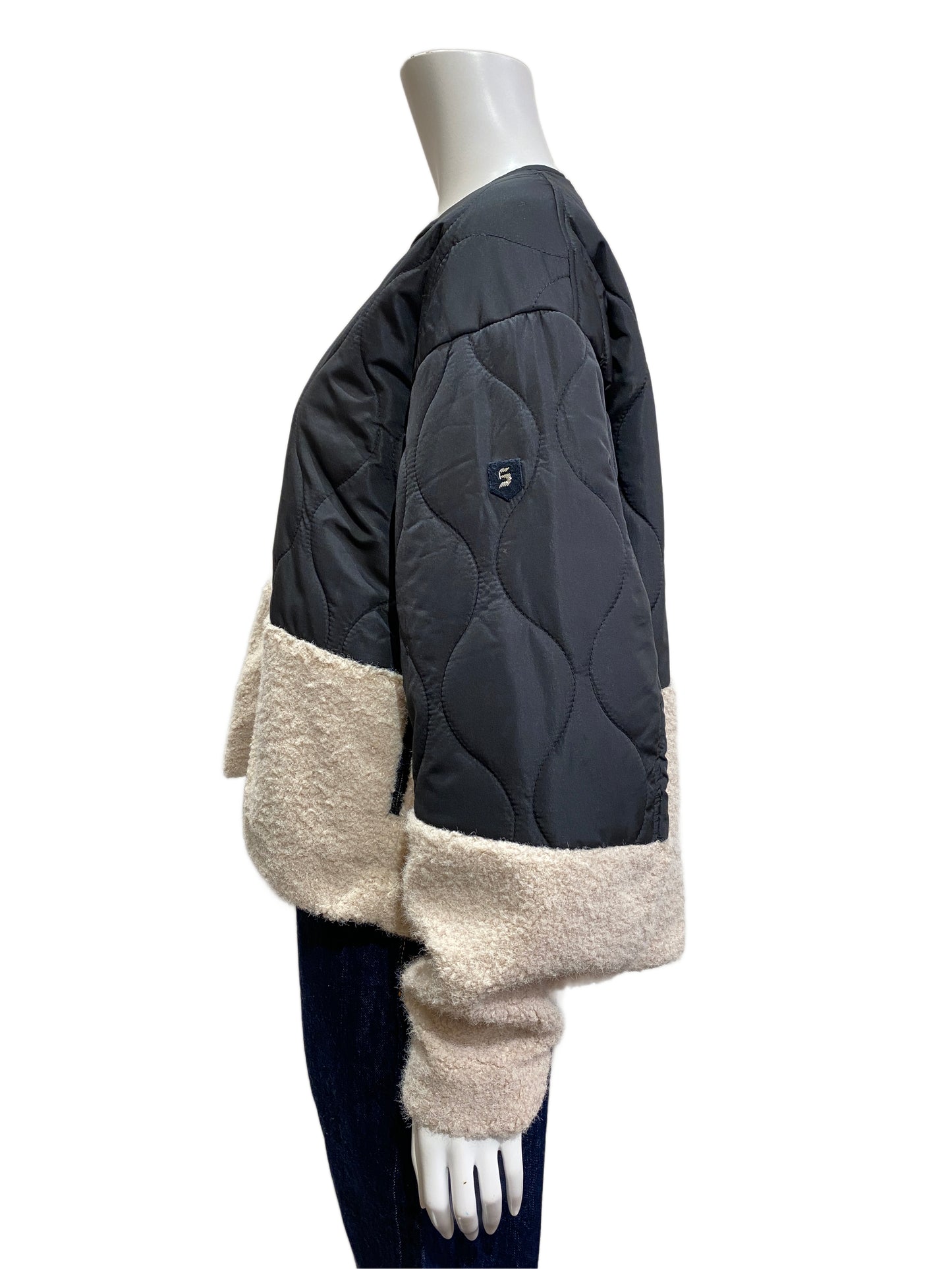 BLANC basque(ブランバスク) キルティングボアショートジャケット BB54-502