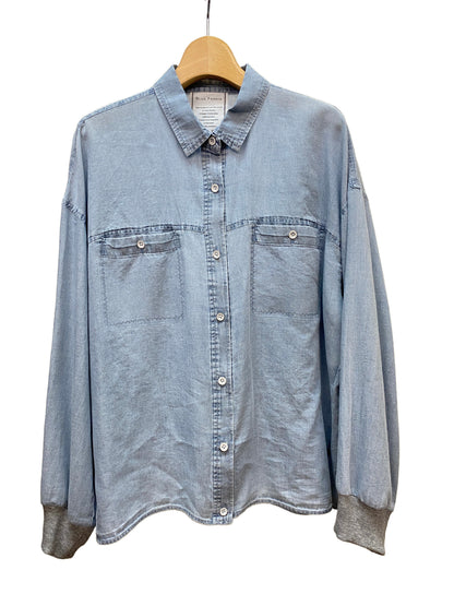 BLUE FRONCE(ブルーフロンセ) シアーデニムシャツ 611426