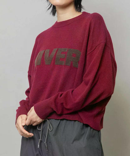 【2026/10/12 ライブアイテム】　MUNICH(ミューニック)  メリノウールソフトジャージ ロゴ刺繍プルオーバー　MN262K17
