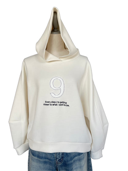 Dignite collier(ディニテコリエ) ボンディング刺繍パーカー　 80256504