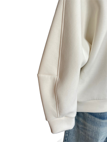 Dignite collier(ディニテコリエ) ボンディング刺繍パーカー　 80256504