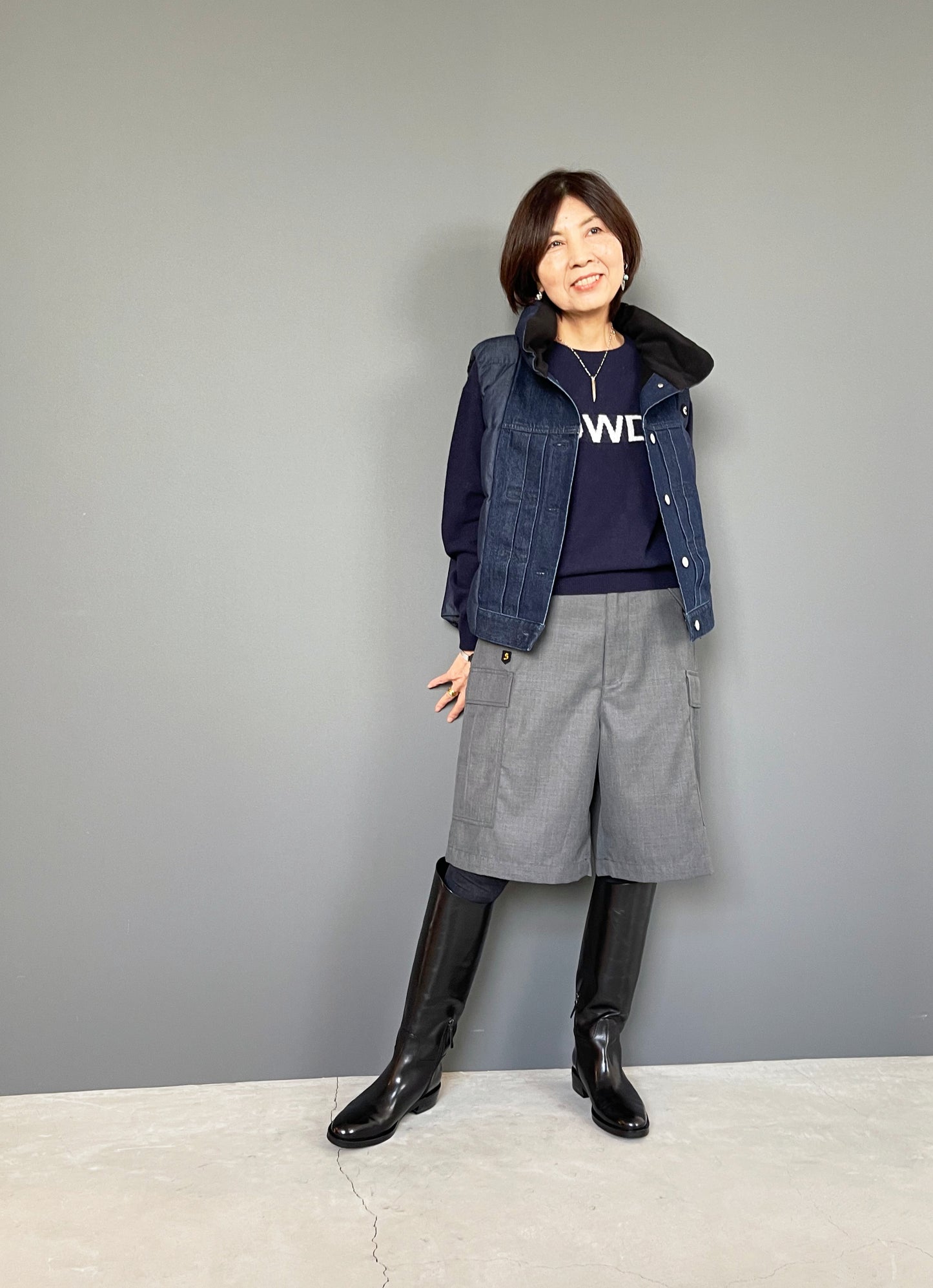 meme(ミーム) ベーシックロングブーツ 32151