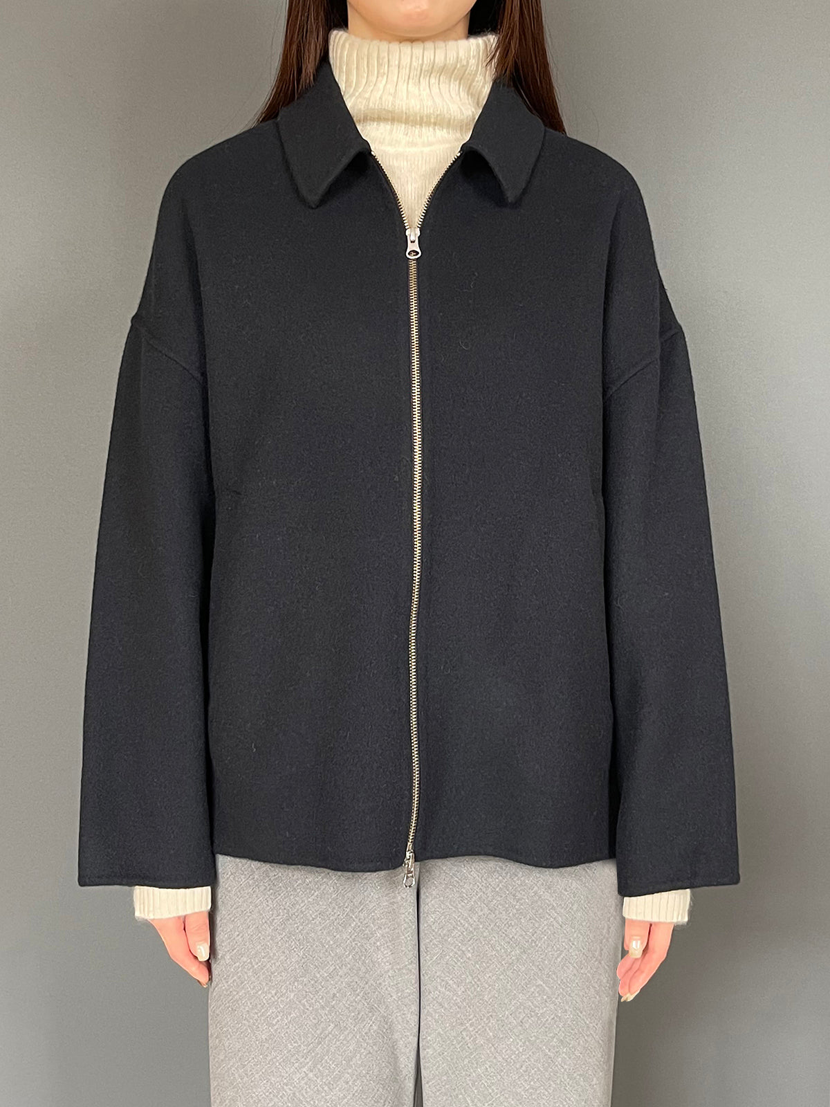 MICA&DEAL(マイカアンドディール) double-faced zip bz (ダブルフェイスジップブルゾン) 0126306105