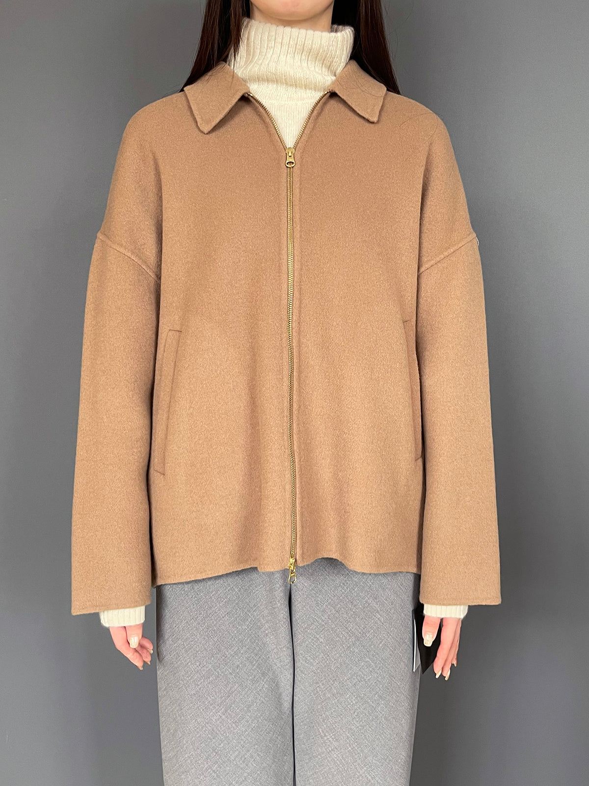 MICA&DEAL(マイカアンドディール) double-faced zip bz (ダブルフェイスジップブルゾン) 0126306105