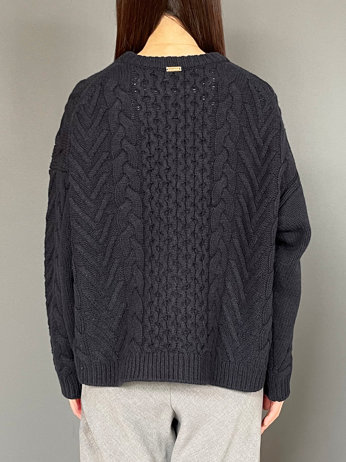 MICA&DEAL(マイカアンドディール) alain knit p/o (アラン柄ケーブルニット) 0126408350