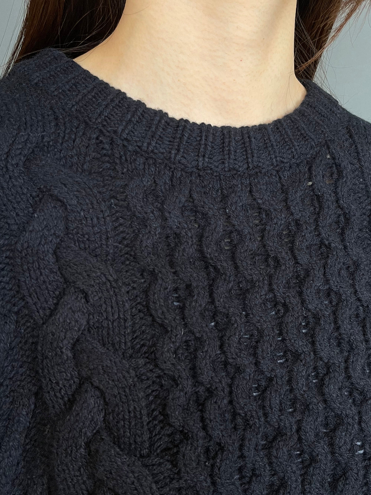 MICA&DEAL(マイカアンドディール) alain knit p/o (アラン柄ケーブルニット) 0126408350