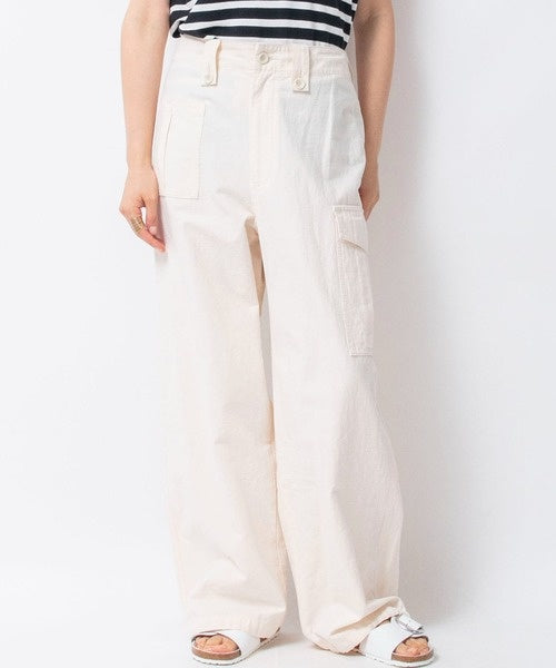 Johnbull (ジョンブル) コットンリネンバックツイルカーゴパンツ JL241P24