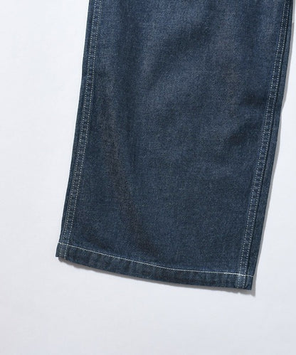 Johnbull(ジョンブル) デニムチューブサロペット ダークインディゴブルー JL251P35