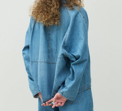 Johnbull(ジョンブル) ライトデニムシャツブルゾン JL261S08