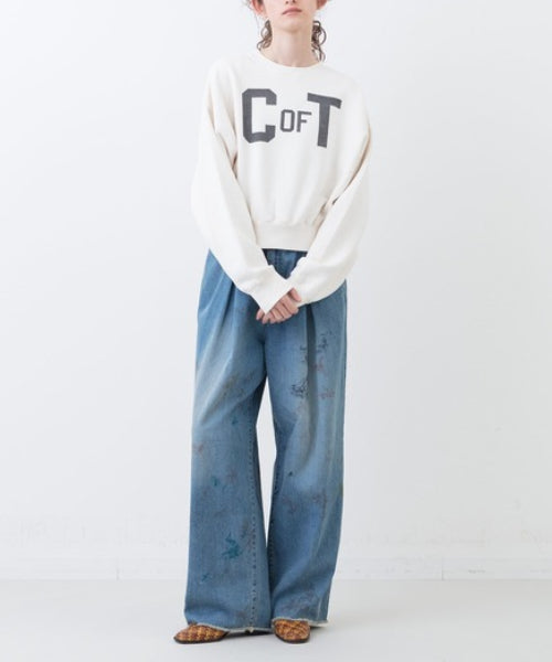 【2026/10/26 ライブアイテム】 Johnbull (ジョンブル) トンプキン裏毛オーバルカレッジプルオーバー JL264C03