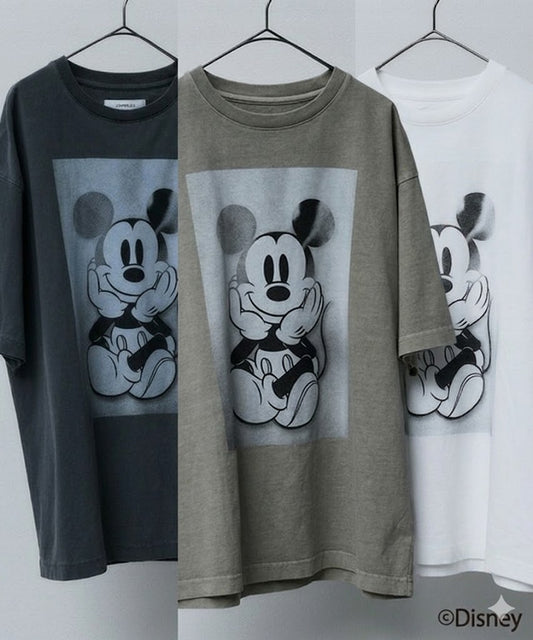 Johnbull (ジョンブル) MICKEY MOUSE Photo like Print Tシャツ JT261C41