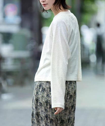 MUNICH(ミューニック)  チンチララグランスリーブプルオーバー MN261U01