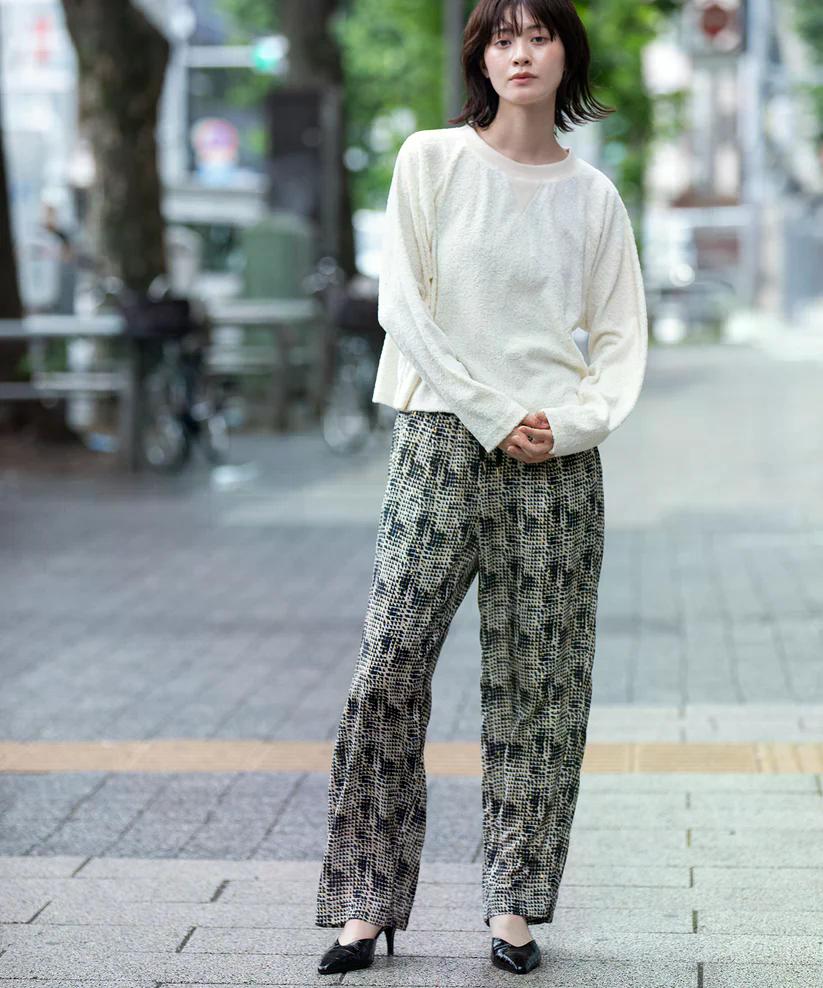 MUNICH(ミューニック)  チンチララグランスリーブプルオーバー MN261U01