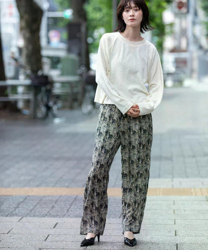 MUNICH(ミューニック)  チンチララグランスリーブプルオーバー MN261U01