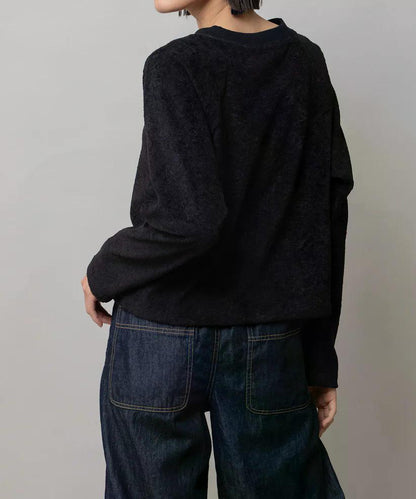 MUNICH(ミューニック)  チンチララグランスリーブプルオーバー MN261U01