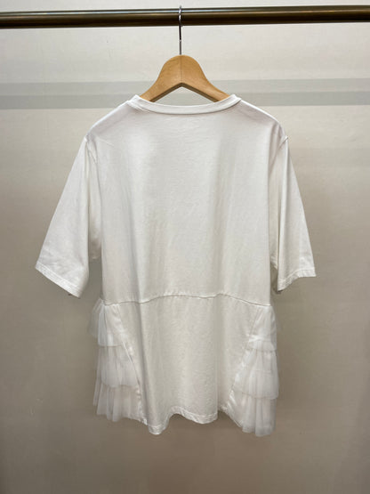 PAREATSU(パレアツ) ティアードチュールドッキングTシャツ P251-29065