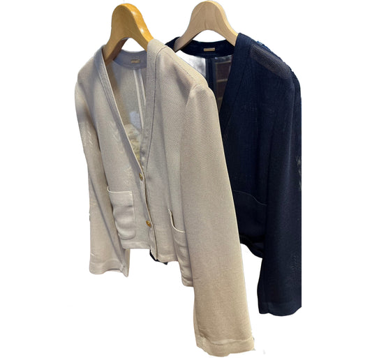 Dignite collier(ディニテコリエ) メッシュVネックジャケット 80267203