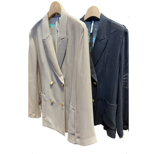 Dignite collier(ディニテコリエ) メッシュダブルジャケット 80267200