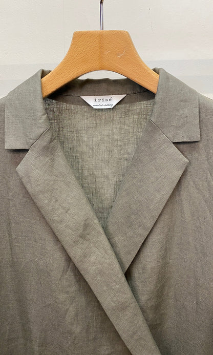 irise (イリゼ) カシュクールリネンワンピース T7084