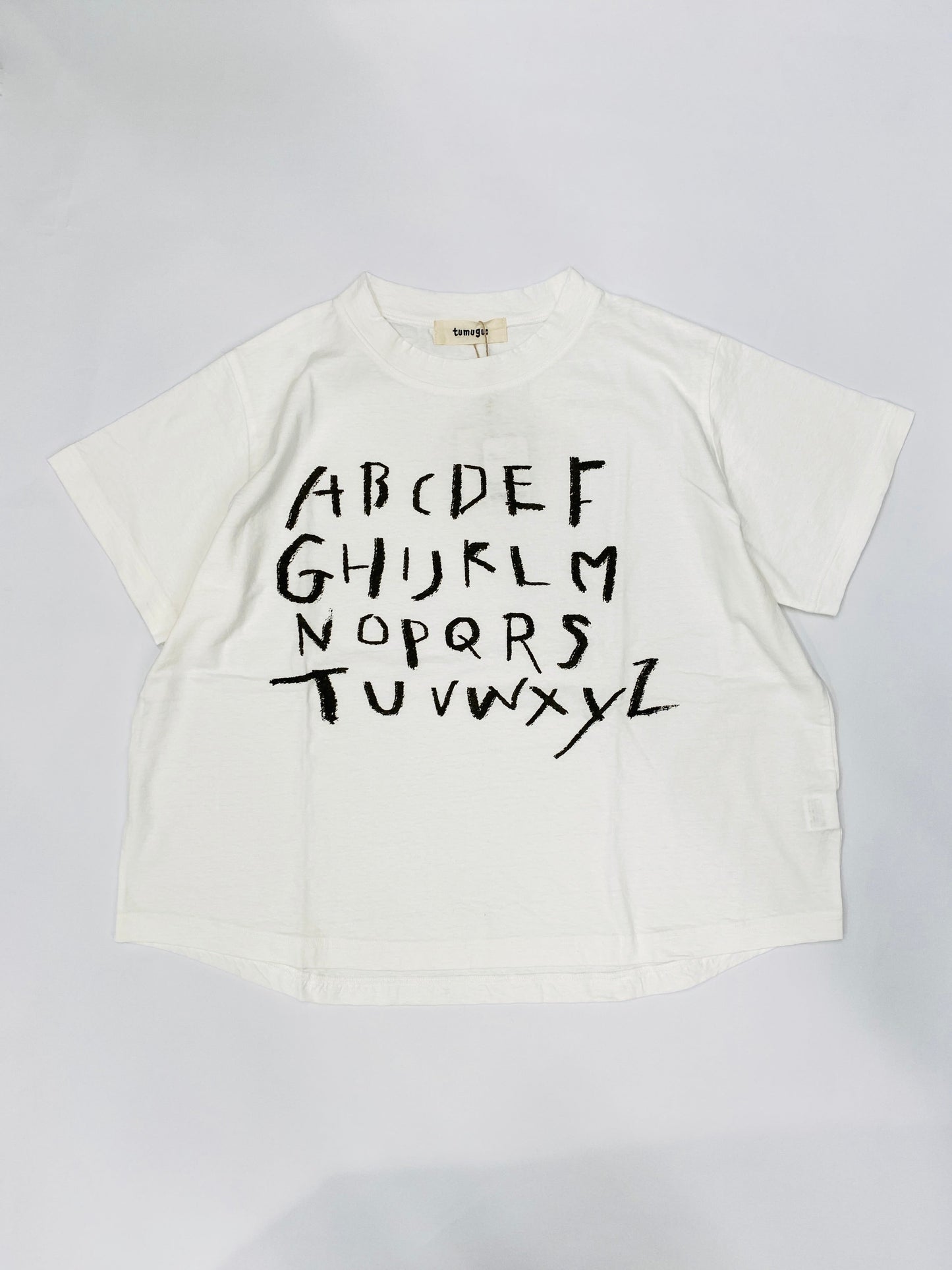 tumugu (ツムグ) ラフィ天竺プリントTシャツ TC25201