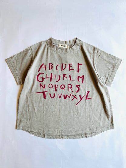 tumugu (ツムグ) ラフィ天竺プリントTシャツ TC25201