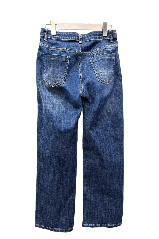 INDIMARK(インディマーク) ストレートボーイズ デニム ベーシックブルー WJ076