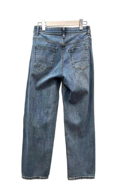 INDIMARK(インディマーク) ストレートボーイズ デニム ブリーチ WJ100