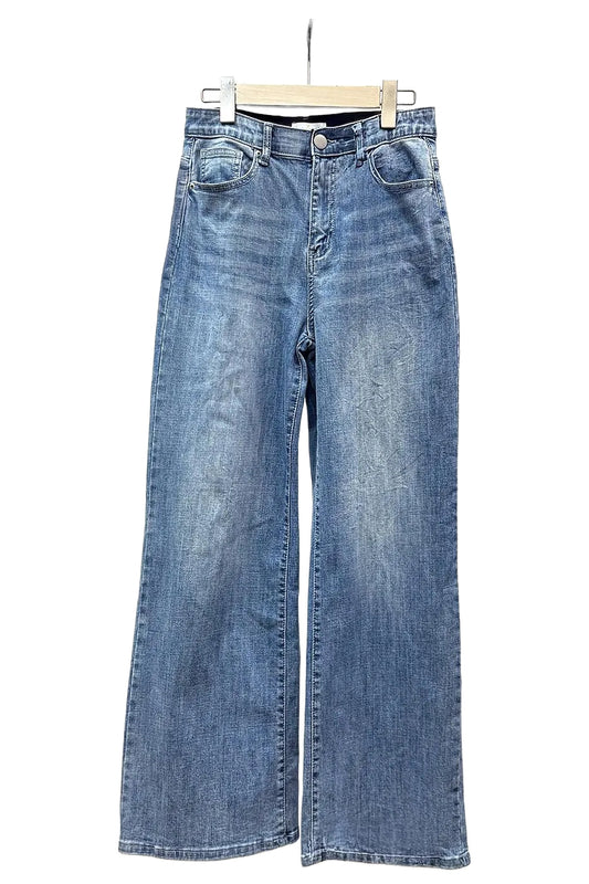 INDIMARK(インディマーク) ニューワイド デニム ブリーチ WJ167