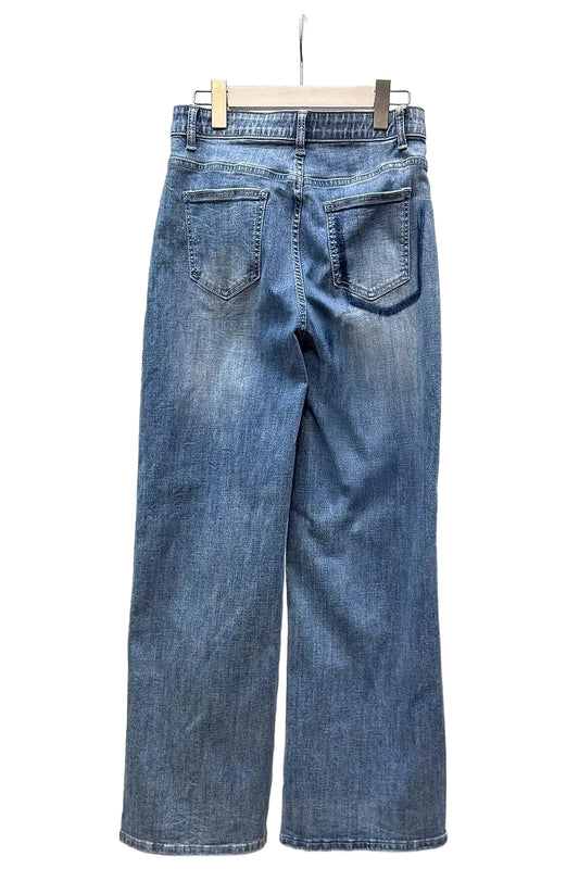 INDIMARK(インディマーク) ニューワイド デニム ブリーチ WJ167