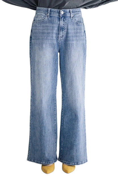 INDIMARK(インディマーク) ニューワイド デニム ブリーチ WJ167