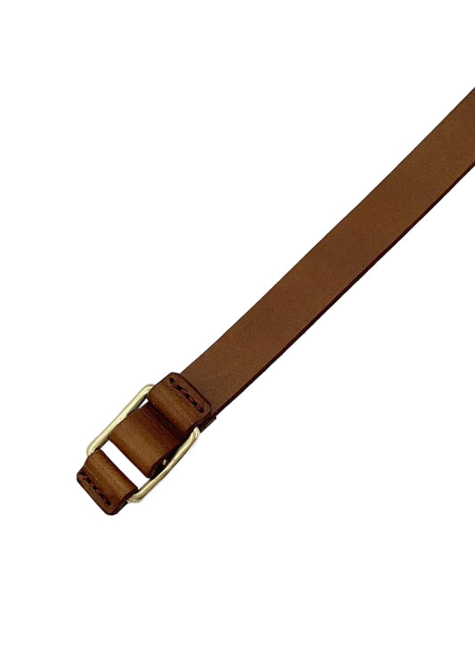 ATELIER BRUGGE (アトリエブルージュ) 16mm slide leather belt スライドレザーベルト ABE-207