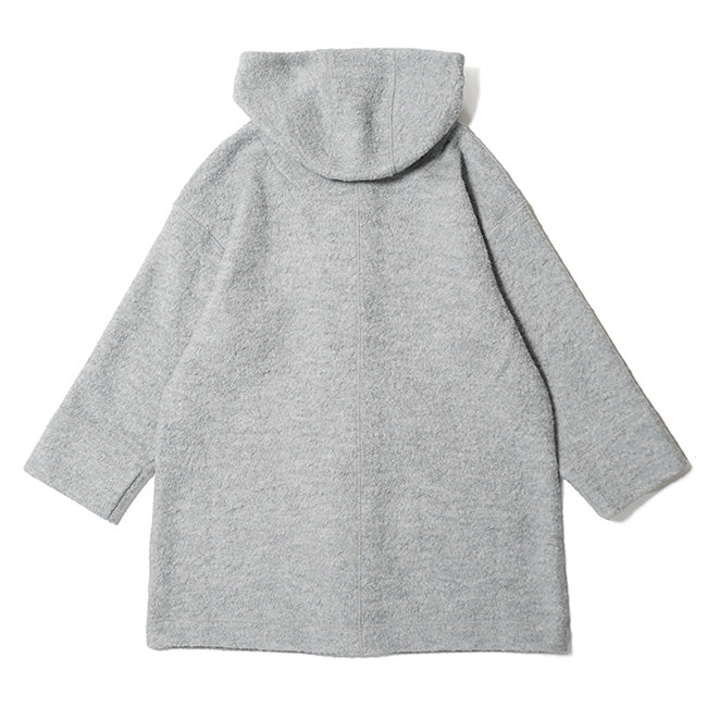 hummingbird(ハミングバード) 天然素材100％ボアフードニットコート AIO0077