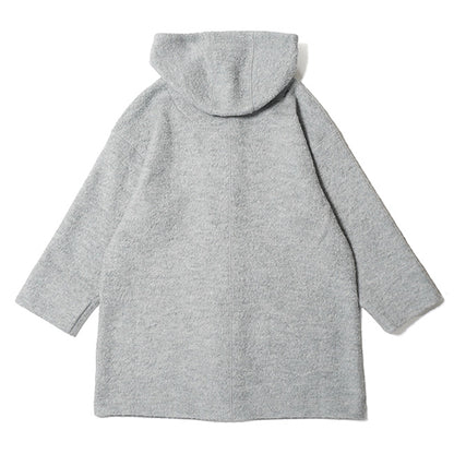 hummingbird(ハミングバード) 天然素材100％ボアフードニットコート AIO0077