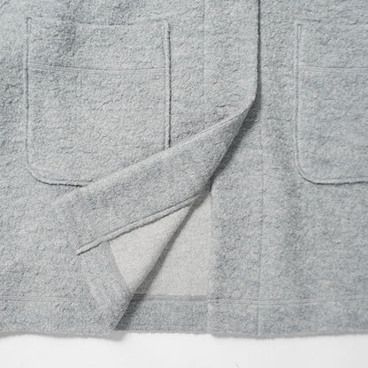 hummingbird(ハミングバード) 天然素材100％ボアフードニットコート AIO0077