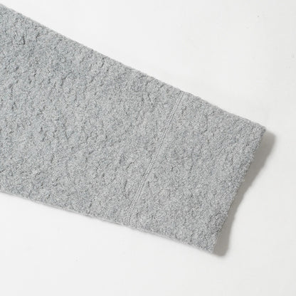 hummingbird(ハミングバード) 天然素材100％ボアフードニットコート AIO0077