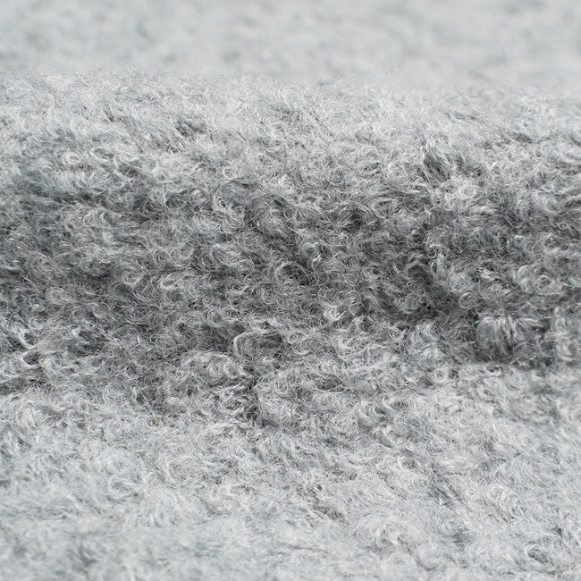 hummingbird(ハミングバード) 天然素材100％ボアフードニットコート AIO0077