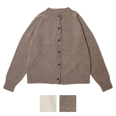 hummingbird(ハミングバード) ウールネップツイード　パラシュートカーディガン　AIO0107