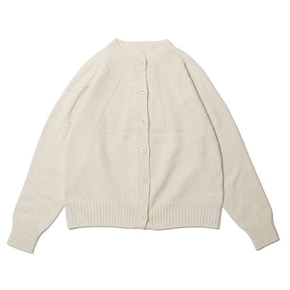 hummingbird(ハミングバード) ウールネップツイード　パラシュートカーディガン　AIO0107