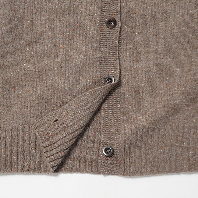 hummingbird(ハミングバード) ウールネップツイード　パラシュートカーディガン　AIO0107