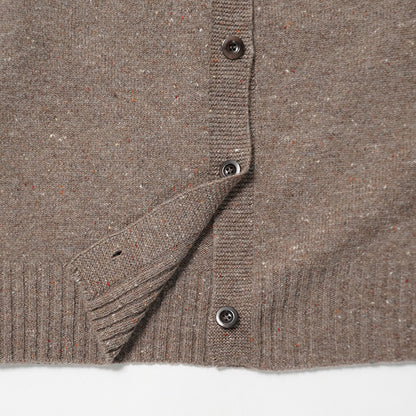 hummingbird(ハミングバード) ウールネップツイード　パラシュートカーディガン　AIO0107