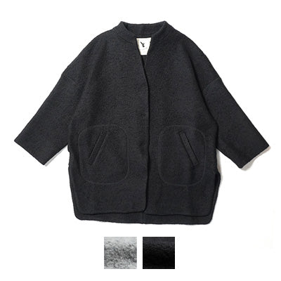 hummingbird(ハミングバード) 天然素材100％　ボアニットコート　AIO0112