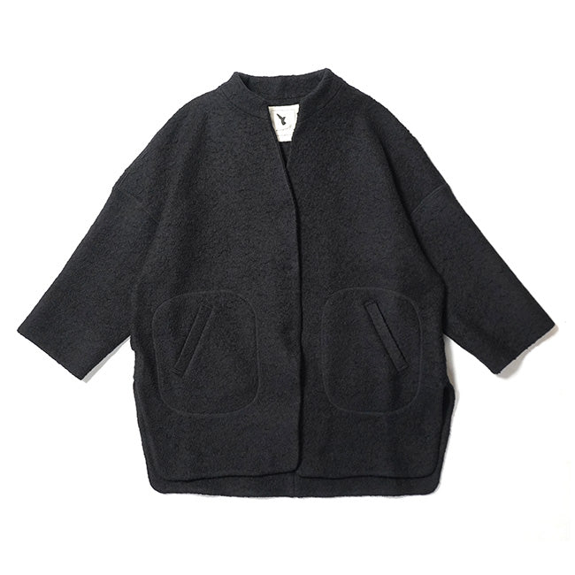 hummingbird(ハミングバード) 天然素材100％　ボアニットコート　AIO0112