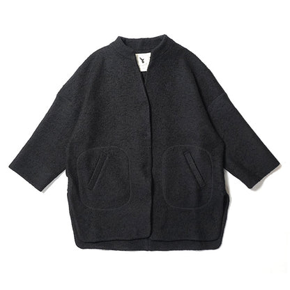 hummingbird(ハミングバード) 天然素材100％　ボアニットコート　AIO0112