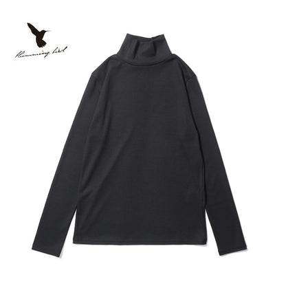 hummingbird(ハミングバード) スーパーウール120 クリアスムースハイネック AIO0114