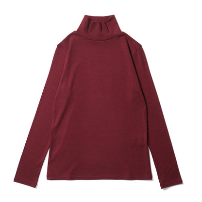 hummingbird(ハミングバード) スーパーウール120 クリアスムースハイネック AIO0114