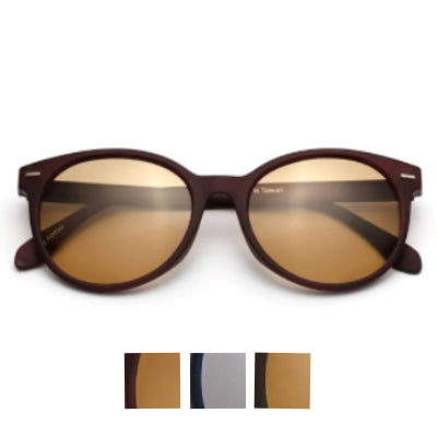 LE FOON(ルフォーン) Cat Eye sunglasses UVカット 男女兼用 大人の偏光調光サングラス AS307-3W